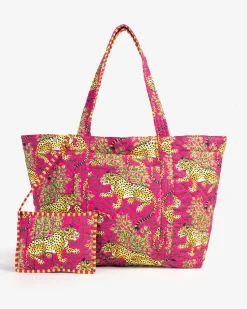 Weekend Bag with Pouch in Bagheera