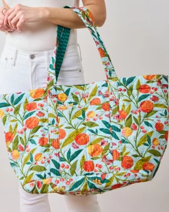 Weekend Bag With Pouch in Butterfly Grove