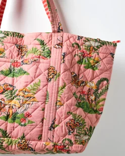 Weekend Bag with Pouch in Butterfly Forager