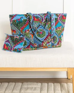 Weekend Bag with Pouch in High Horse