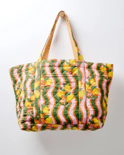 Weekender Bag in Lemon Twist