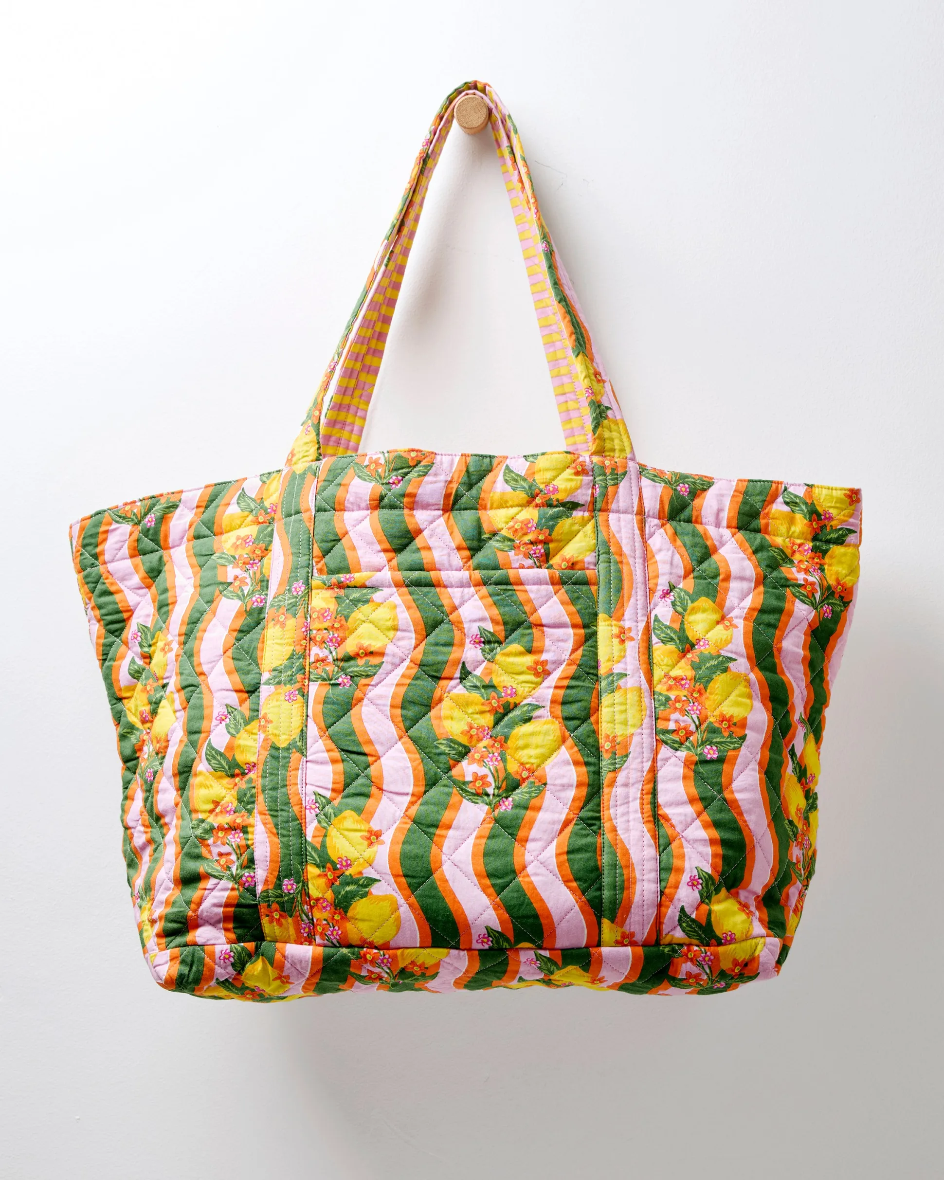 Weekender Bag in Lemon Twist