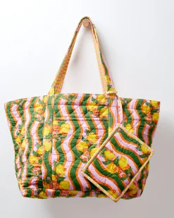 Weekender Bag in Lemon Twist