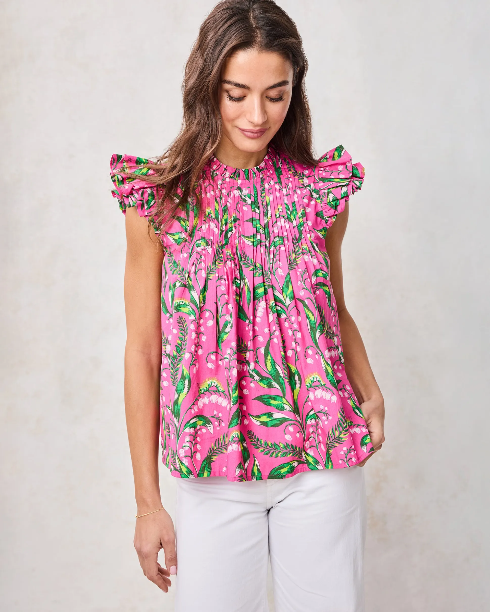When in Doubt Blouse in Lily Of the Valley