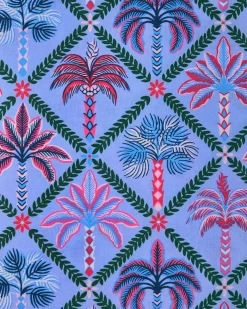 Ximena Blouse in Palm Tree Paradise